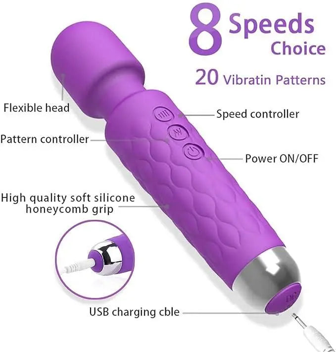 Rechargeable Body Wand Full Body Massager Voltvalt