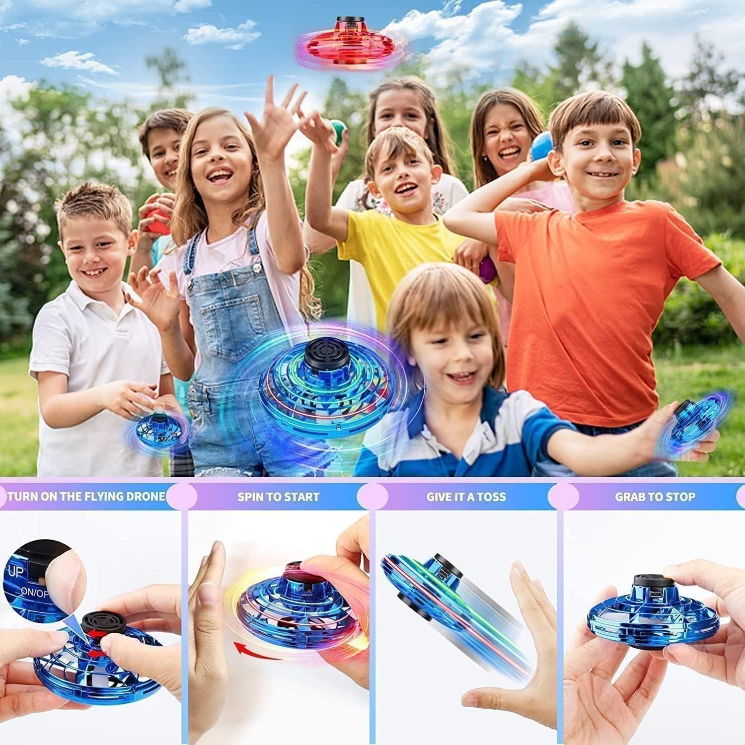 Magic Flying Orb Spinner Outdoor Toys?Assorted Color? j4f081-3p